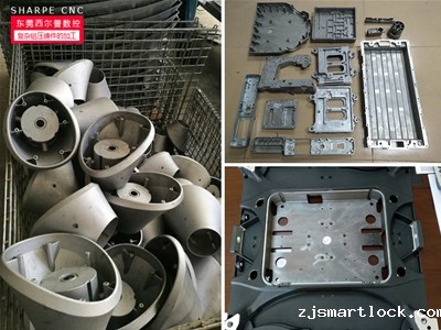 各种复杂铝压铸件的加工